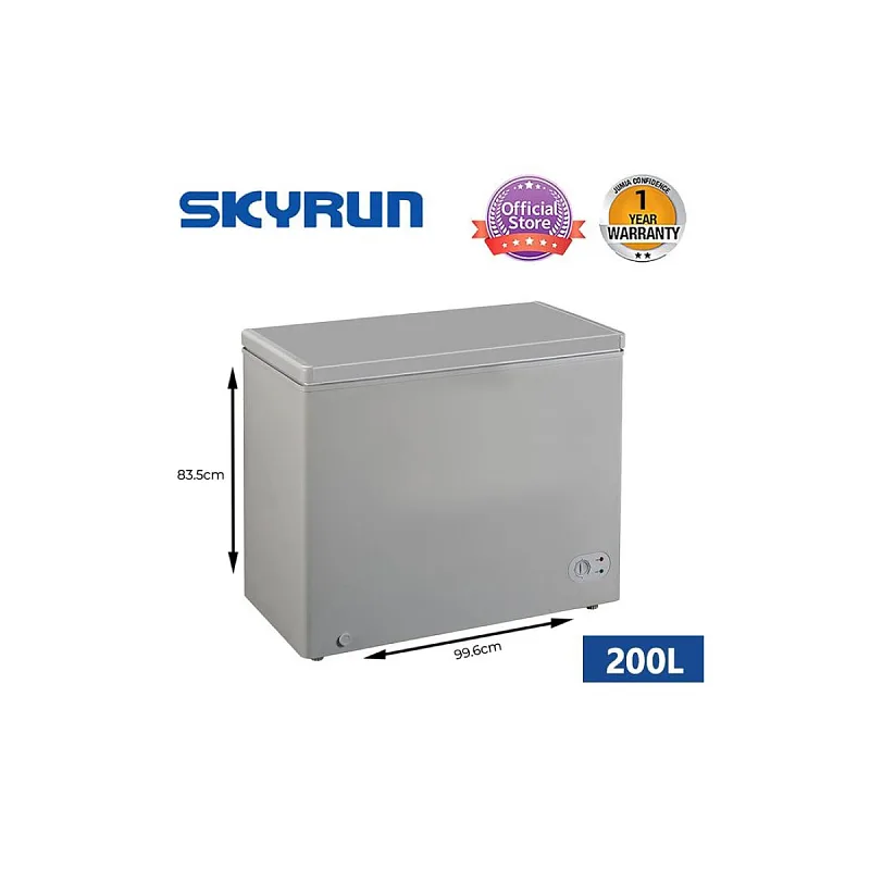 Skyrun Chest Freezer 200 Liters