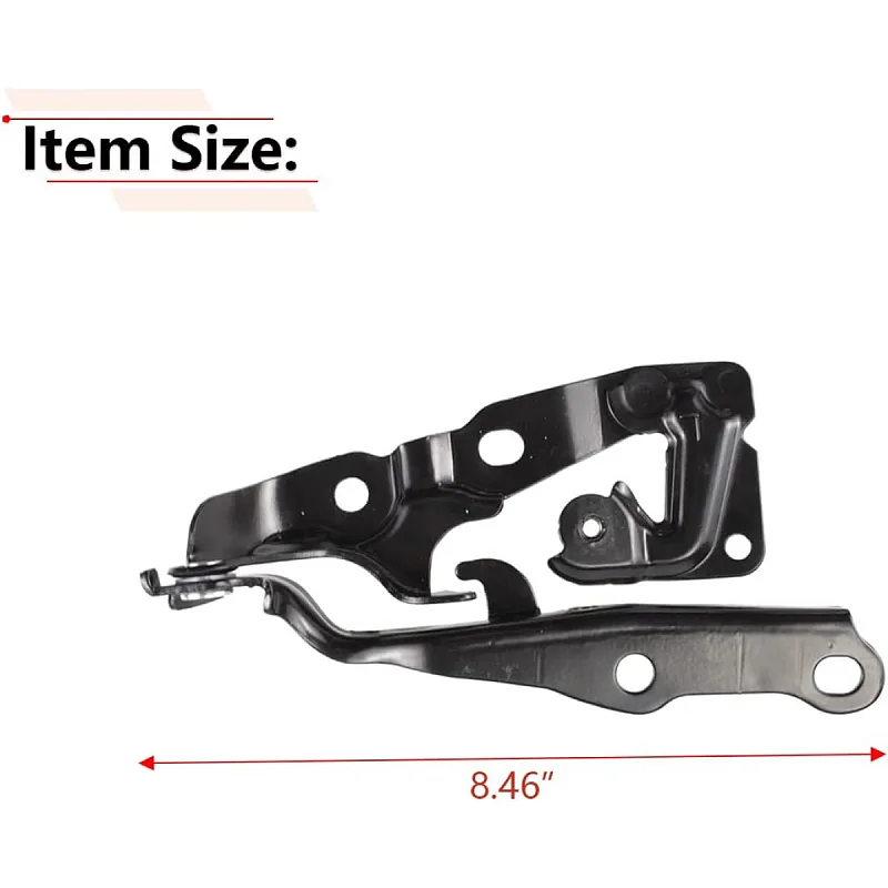 RLB-HILON Hood Hinge Compatible with Toyota Camry 2007 2008 2009 2010 2011 Year, for Driver and Passenger Side Front Bonnet Bracket